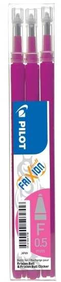 Pilot FriXion 0,5 mm rožinės kasetės pakuotė