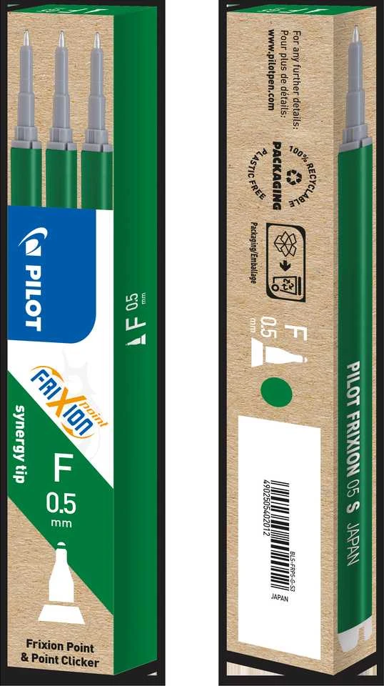 Pilot Pen Pilot Pilot Frixion Point Kasetė do cienkopisu žalia 1-vnt (BLS FRP5 G)