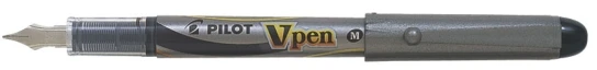 Pilot Pen Pilot SVP-4M-B, Sidabrinis, Juodas, Medium