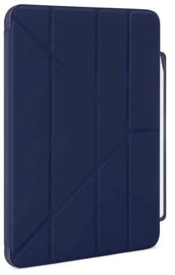 Pipetto Origami No3 Pieštukas dėklas, tamsiai mėlynos spalvos – iPad Air 10.9″ (2022/2020)/11″ 2024/2025/2026