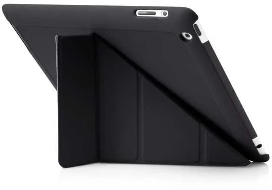 Pipetto Pipeto iPad 2/3/4 Origami dėklas – juodas