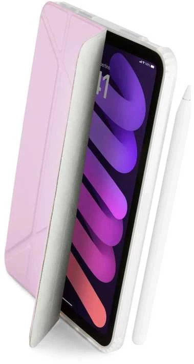 Pipetto Origami No1 Original dėklas, metallic violetinės spalvos – Apple iPad mini (2024/2021)