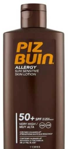 "Piz Buin" losjonas nuo alergijos Spf50 200ml