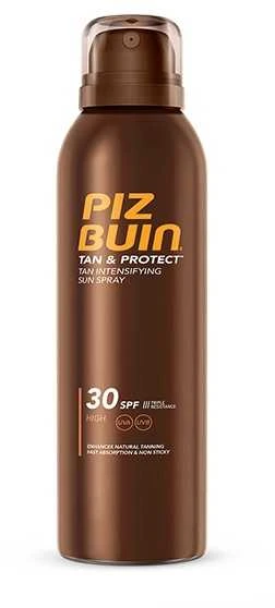 Piz Buin Tan And Protect Tan Intensifying Sun Purškiklis SPF 30 purškiamas apsauginis losjonas nuo saulės, 150 ml