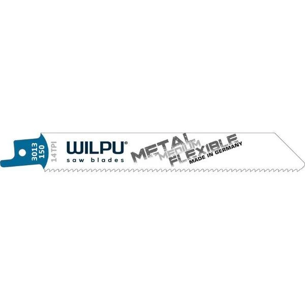 Pjūkleliai nerūdijančiam plienui, sp. metalams WILPU 130 mm 3013/150