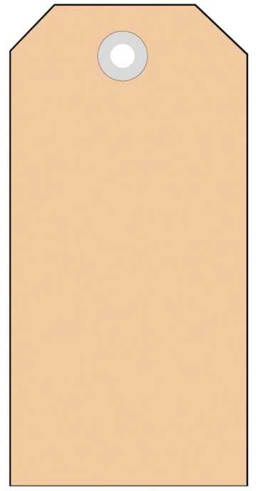 HERMA siuntimo etiketės 60x113 mm su plastikinėmis kilpelėmis, 1000 vnt., smėlio spalvos, 6 cm, 11,3 cm, 100 vnt., Kinija, plastikinės kilpelės