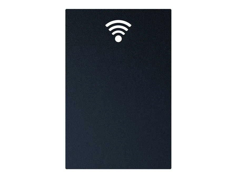 Plakatas Securit FB-WIFI, melaminas, derva, lipdukas, juoda