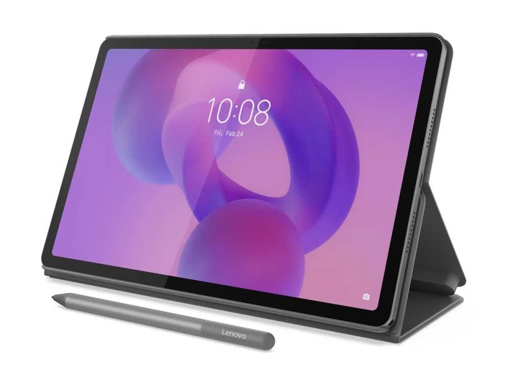 „Lenovo Idea Tab 11“ „MediaTek Dimensity 6300“ 11 colių 2,5K IPS ekranas, 500 nitų, 90 Hz, lietimui jautrus ekranas, 8/128 GB atmintis, „Mali-G57 MC2“, „Wi-Fi“, „Android“, „Luna Pilkas“.