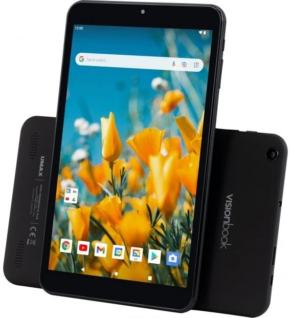 Planšetė Umax VisionBook 8L Plus 8'' 32 GB Juodas (UMM240802)