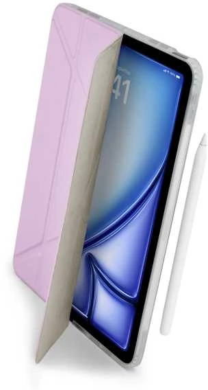 Pipetto Origami No1 Original dėklas, violetinės spalvos – iPad Air 10.9″ (2022/2020)/11″ 2024/2025/2026