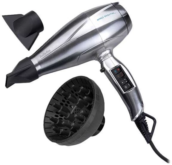 Plaukų džiovintuvas BaByliss Le Pro Digital Pilka, Sidabras 2200 W