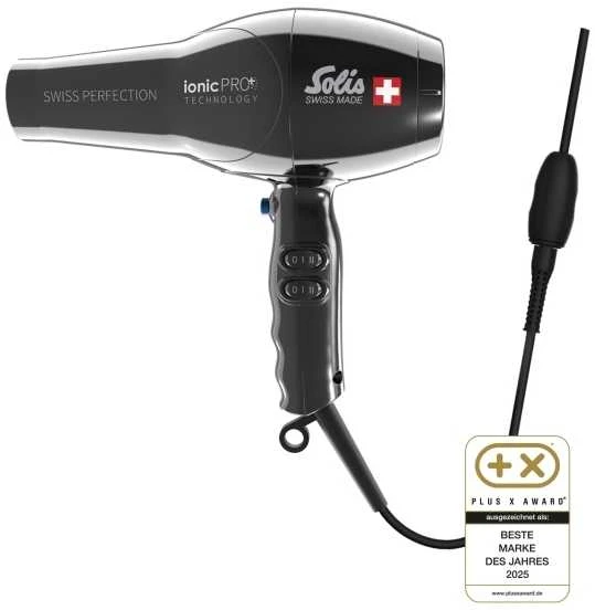 Plaukų džiovintuvas Džiovintuvas Solis Swiss Perfection 360 ionic Pro Typ 440