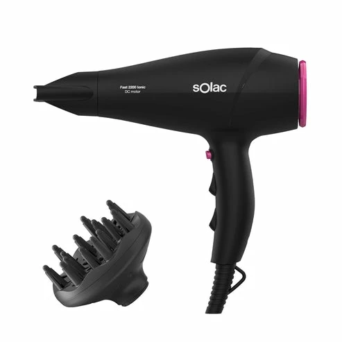 Plaukų džiovintuvas Solac SH7083 2200 W Juoda