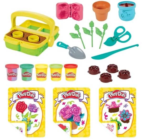 PLAY-DOH Rinkinys „Gėlių darželis“