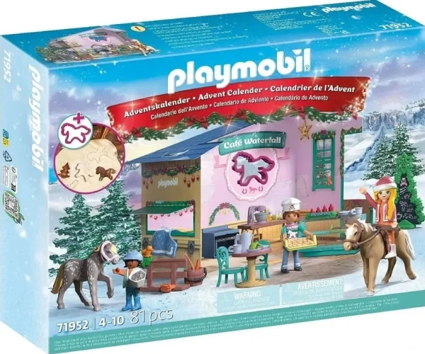 Playmobil Horses of Waterfall 71952 Świąteczne wypieki w kawiarni jeździeckiej