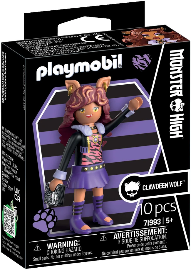 Konstruktoriaus Playmobil figūrėlė Monster High Clawdeen Wolf Figure Pack 71993