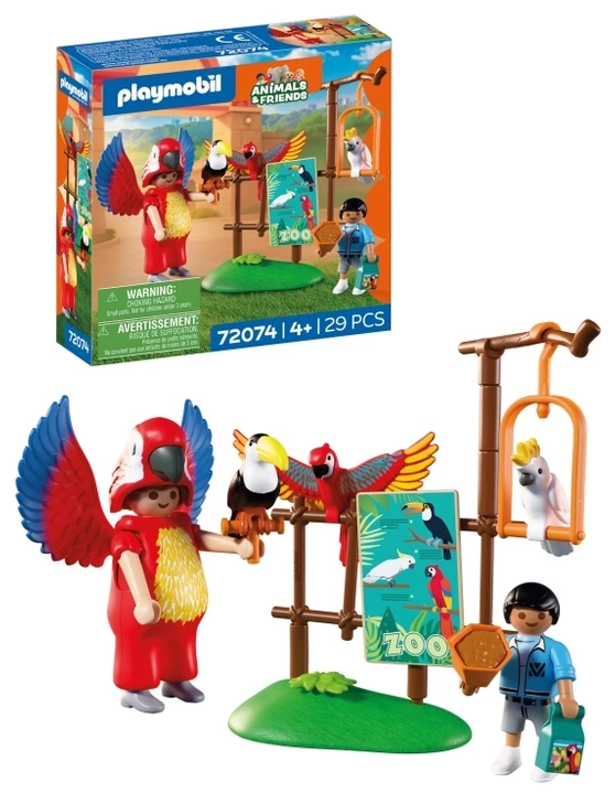 PLAYMOBIL - Zoologijos sodas: Talismanas (72074)