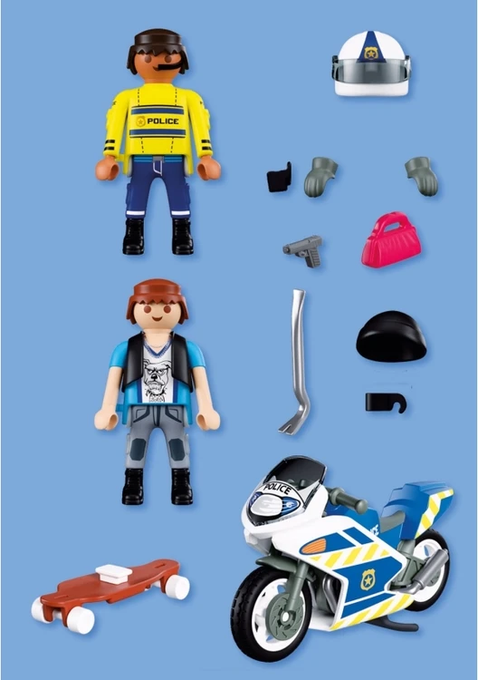 Konstruktorius Playmobil Motorcycle Chase (72079)