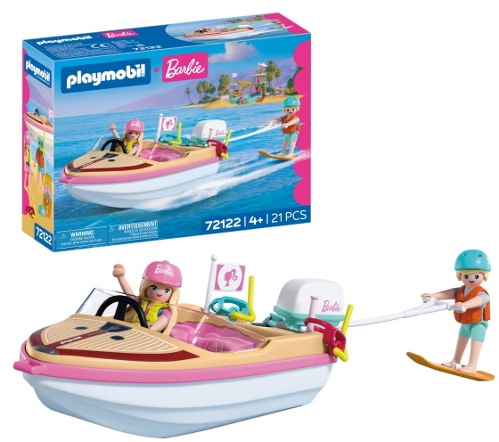 PLAYMOBIL Barbė – Nuotykių laivas (72122)