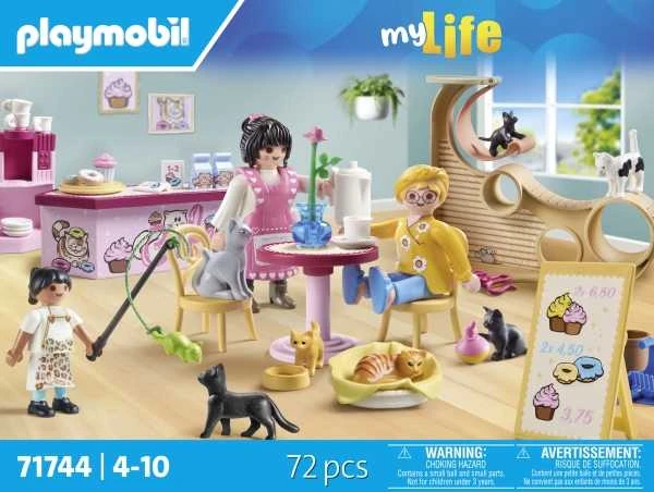 Playmobil My Life 71744 Cat Cafe