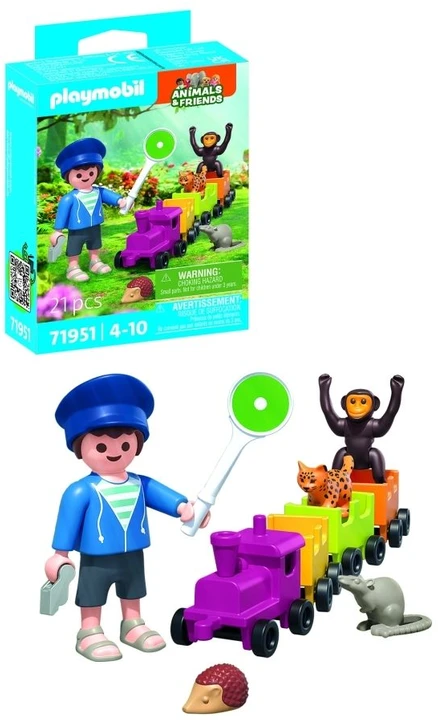 Konstruktorius Playmobil Animals & Friends: Train Ride - 71951