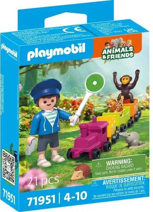 Konstruktorius Playmobil Animals & Friends: Train Ride - 71951
