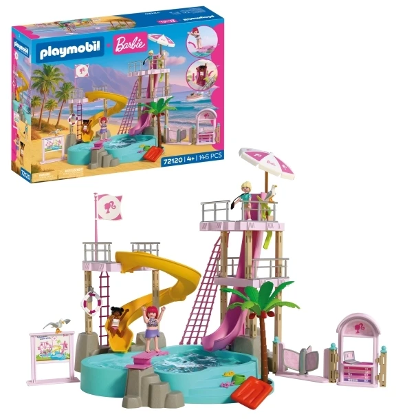 PLAYMOBIL Barbė – Vandens parkas (72120)