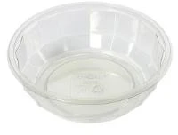 Abena Vienkartinė lėkštė Bowl Diamond 952 ml Ø188x60 mm RPET permatoma, 300 vnt./kartone