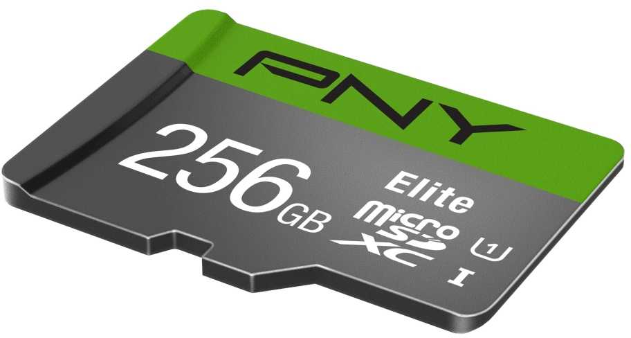 Atminties kortelė PNY Technologies PNY Elite 256 GB Micro SDXC UHS-I 10 klasės atmintis
