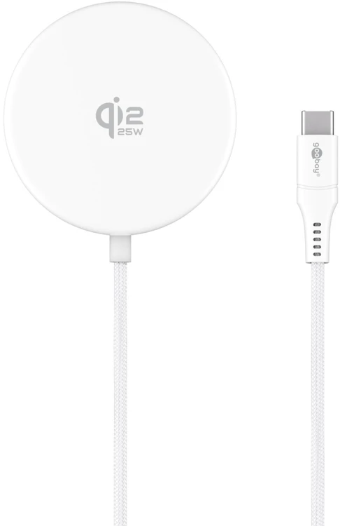 Goobay belaidis įkroviklis su stovu Qi 2.2, 25 W