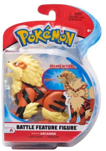 Pokémon - Mūšio figūrėlė - Arcanine (PKW0009)