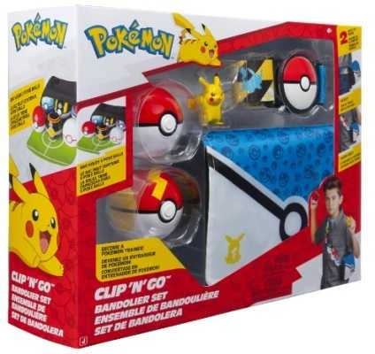 Pokémon – Clip N Go Bandolier rinkinys Pikachu (PKW4171)