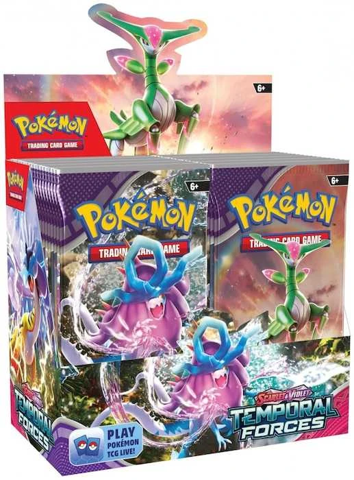 Pokemon Pokemon TCG – Scarlet & Violet 5 Temporal Forces Booster Ekranas (36 pakuotės)