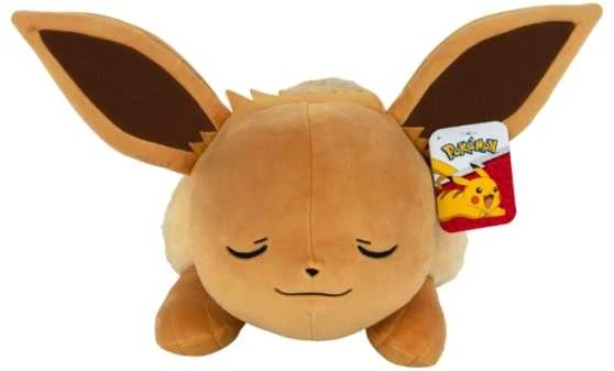 Jazwares Pokemon - Miegantis pliušinis Eevee (Pkw0222)