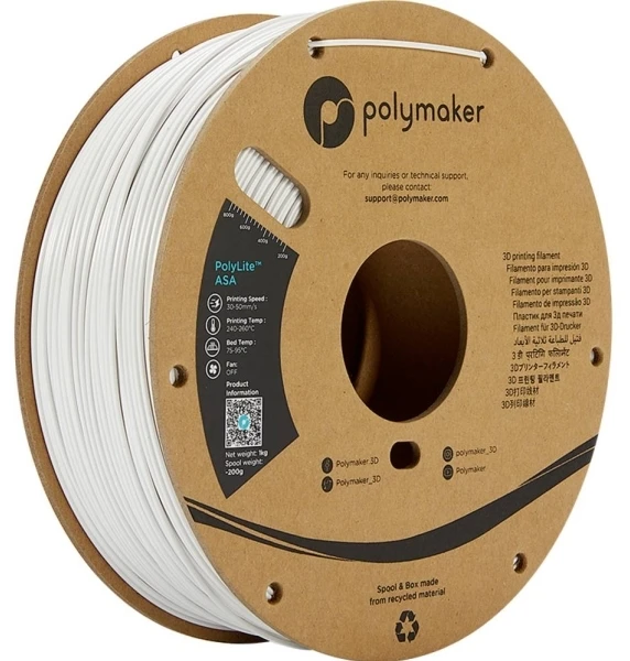 Polmask Polymaker PolyLite ASA - 1kg - 1.75mm - Baltas