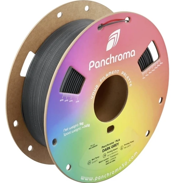 Polymaker Panchroma PLA 1.75mm 1kg - Dark Pilkas
