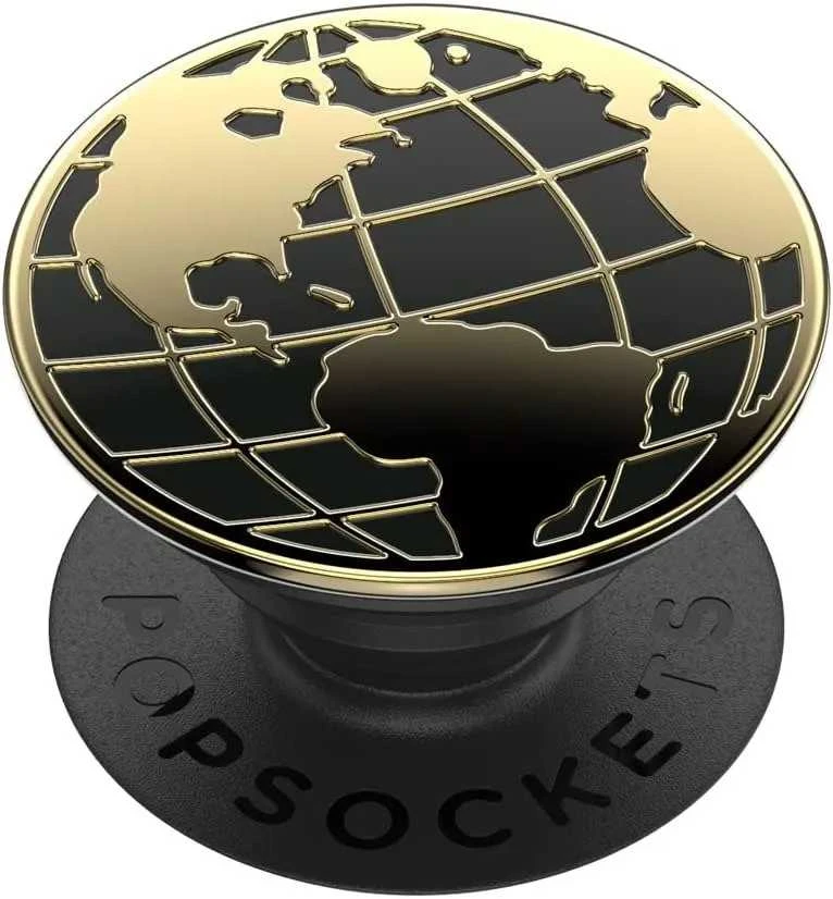 PopSockets PopGrip – Globe Trotter 804073 – funkcionalus telefono laikiklis