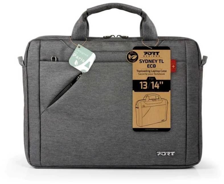 PORT DESIGNS | Sydney ECO | Tinka iki 13-14 " | Nešiojamas kompiuteris case | Shoulder strap | Pilkas