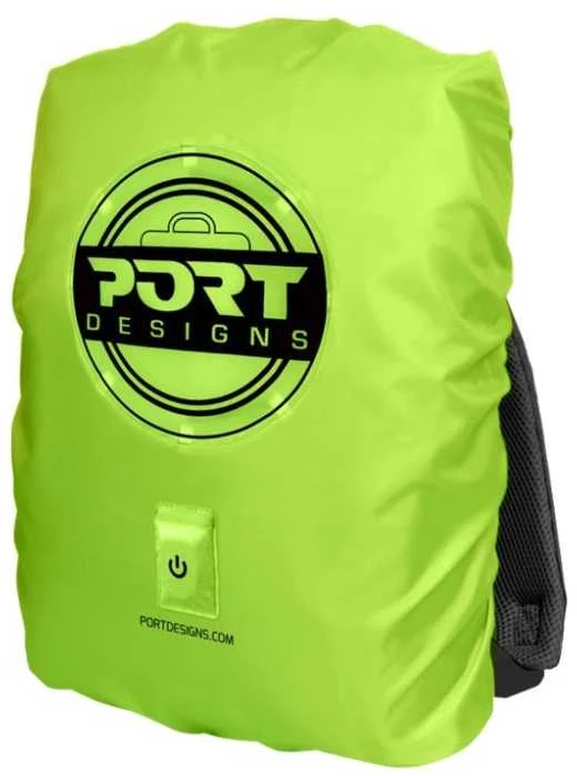 Port Designs 180113 kuprinės užvalkalas Kuprinės užvalkalas nuo lietaus Geltona Nylon 25 L