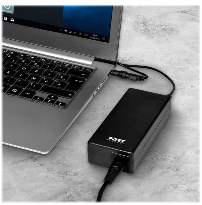 PORT CONNECT universalus maitinimo adapteris Acer & Toshiba nešiojamiesiems kompiuteriams 65-90W