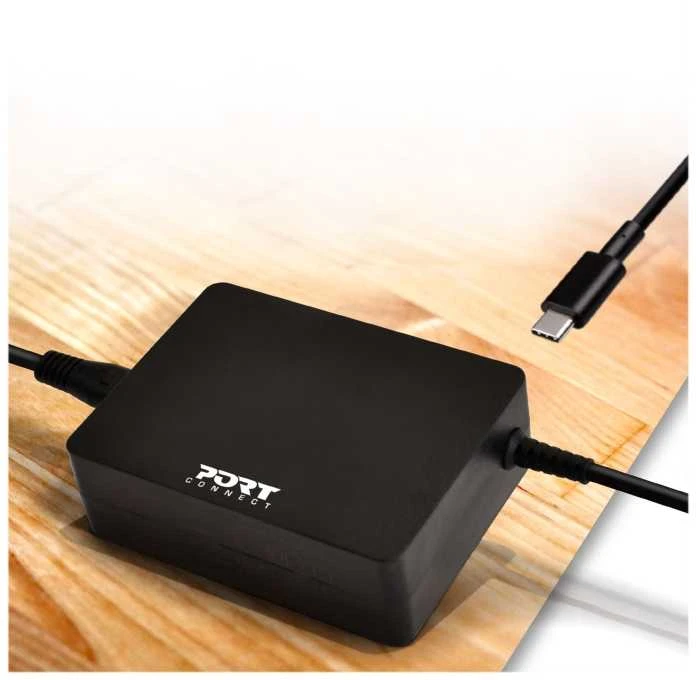 PORT DESIGNS USB įkroviklio maitinimo šaltinis 90 W TIPO C 350 g, maks. 20 V, 90 W