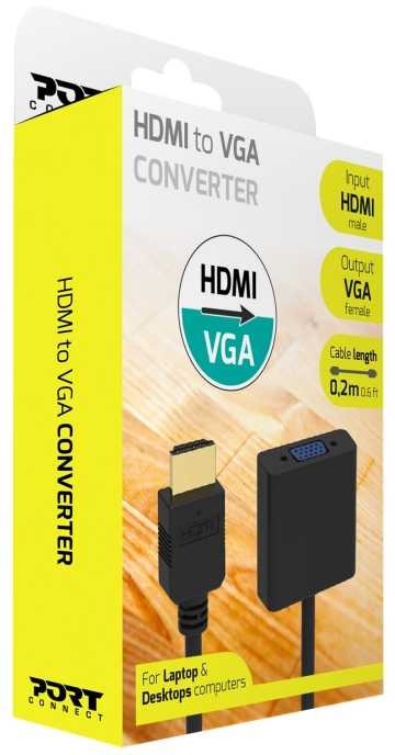 Adapteris AV Port Designs Port Designs 900137 konwerter sygnału wideo Aktywny konwerter video
