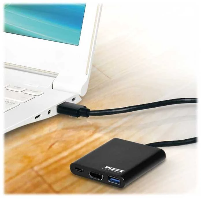 PORT DESIGNS USB-C mini prijungimo stotelė