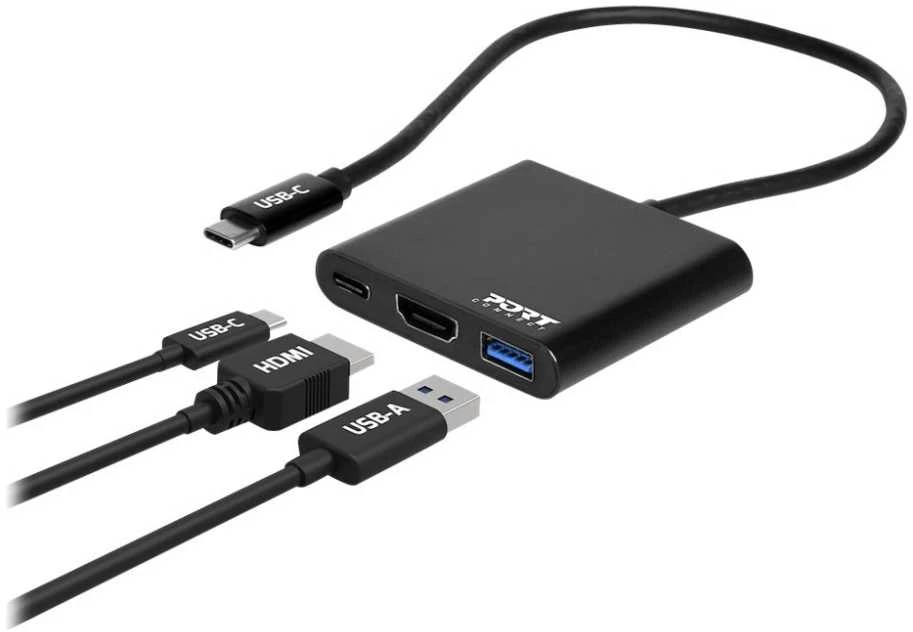 PORT DESIGNS USB-C mini prijungimo stotelė