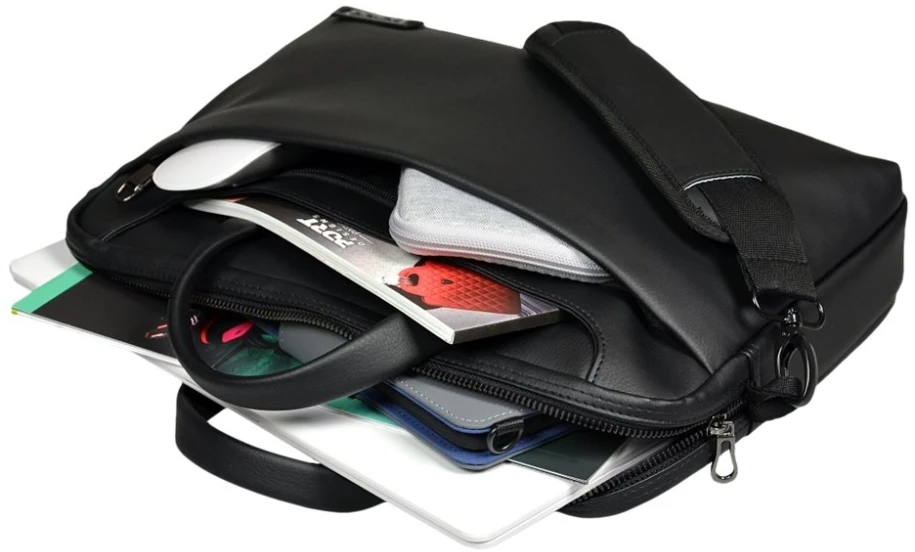 PORT DESIGNS | Zurich | Tinka iki 15.6 " | Messenger - Briefcase | Shoulder strap | Juodas