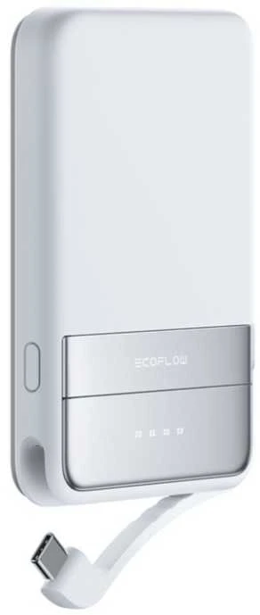 „EcoFlow RAPID“ magnetinė išorinė baterija, 5000 mAh, (sidabrinis).
