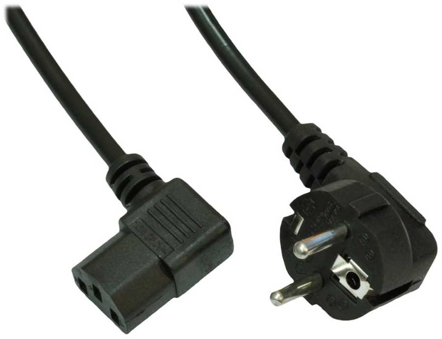 Akyga AK-PC-12A kampinis maitinimo kabelis CCA CEE 7/7 / IEC C13 3 m