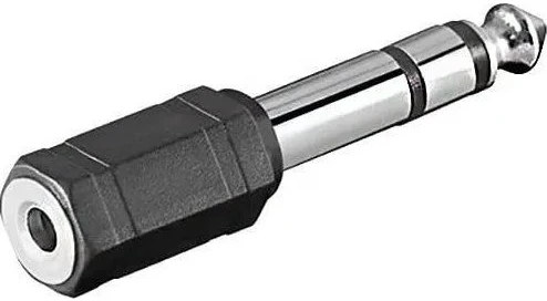 „PremiumCord“ „PremiumCord“ adapteris 6,3 mm stereo kištukas – 3,5 mm stereo lizdas (M/F)