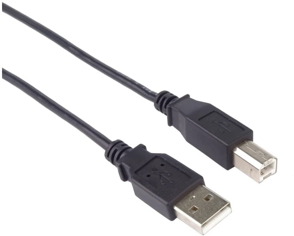 Kabelis USB PremiumCord USB-A - USB-B 2 m Juodas (ku2ab2bk)