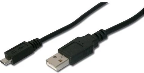 Gembird Cablexpert | USB 2.0 | Juodas | * USB 2.0 laidas su A tipo kištuku ir B tipo mikrojungtimi * Paauksuoti kontaktai patikimam didelės spartos duomenų perdavimui * Lietos jungtys | USB-A į mikroUSB